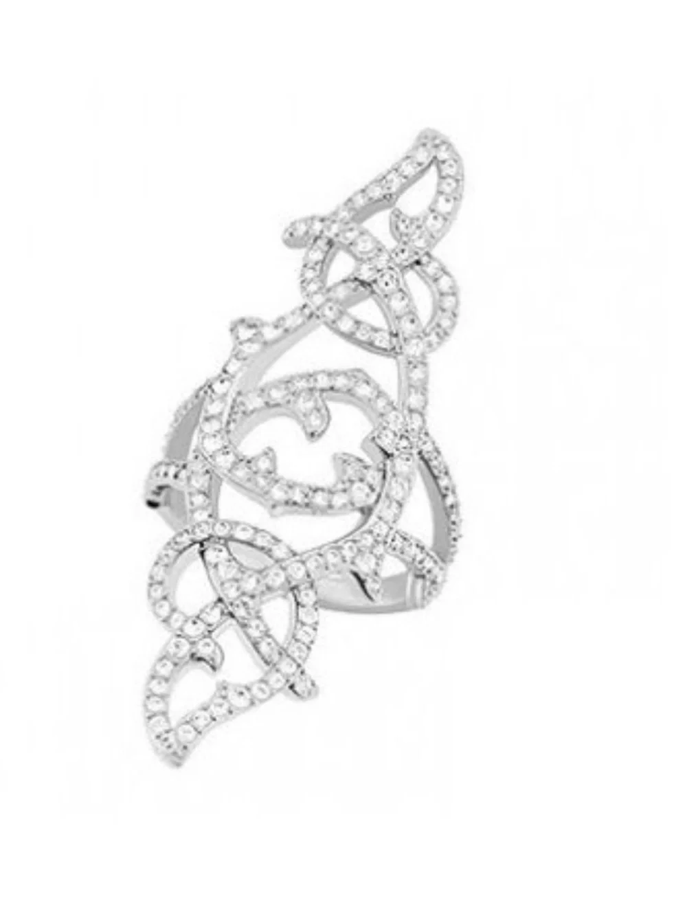 Swarovski White Crystal Ring - 5099966 - Sz 9 - NIB